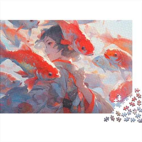 Pferd Erwachsene Spaß 1000 Stück Puzzle Spielzeug Intellektuelles Spiel Stressabbau Spielzeug Heimdekoration(Style,300pcs (40x28cm)) von SZTVECFW