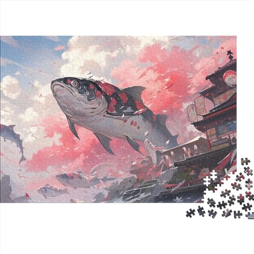 Pferd Erwachsene Spaß 1000 Stück Puzzle Spielzeug Intellektuelles Spiel Stressabbau Spielzeug Heimdekoration(Style-2,1000pcs (75x50cm)) von SZTVECFW