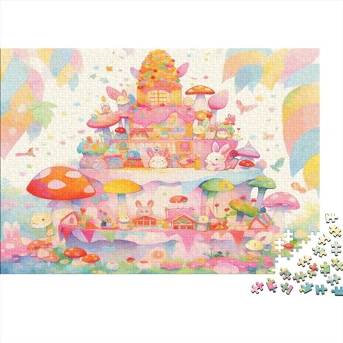Pferd Erwachsene Spaß 1000 Stück Puzzle Spielzeug Intellektuelles Spiel Stressabbau Spielzeug Heimdekoration(Style-23,1000pcs (75x50cm)) von SZTVECFW