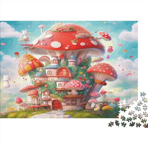 Pferd Erwachsene Spaß 1000 Stück Puzzle Spielzeug Intellektuelles Spiel Stressabbau Spielzeug Heimdekoration(Style-24,1000pcs (75x50cm)) von SZTVECFW