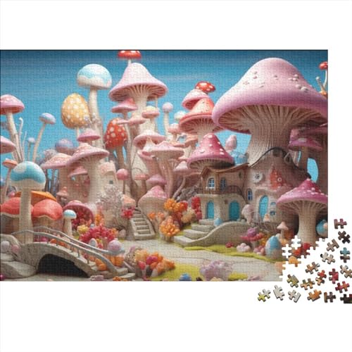Pferd Erwachsene Spaß 1000 Stück Puzzle Spielzeug Intellektuelles Spiel Stressabbau Spielzeug Heimdekoration(Style-27,1000pcs (75x50cm)) von SZTVECFW