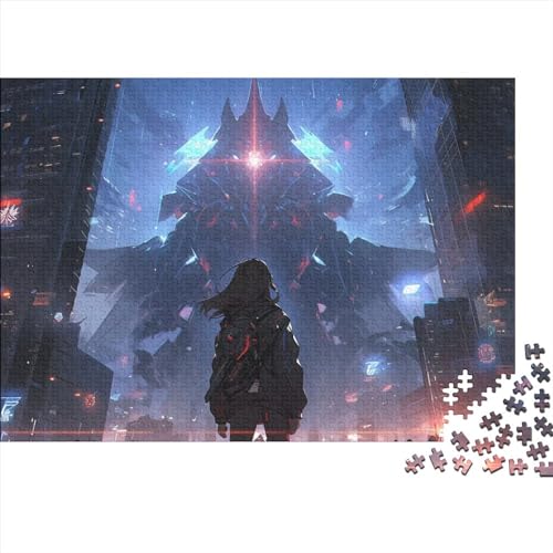 Wald-Puzzle for Erwachsene, lustiges 1000-teiliges Puzzle, Denkspiel, Stressabbau-Spielzeug, Heimdekoration(Style-2,500pcs (52x38cm)) von SZTVECFW