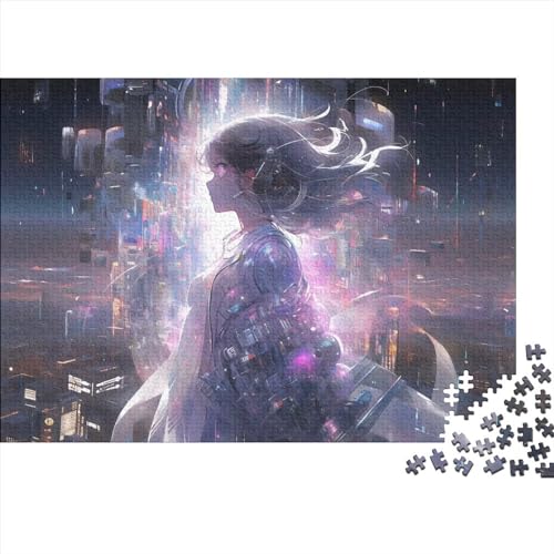 Wald-Puzzle for Erwachsene, lustiges 1000-teiliges Puzzle, Denkspiel, Stressabbau-Spielzeug, Heimdekoration(Style-3,1000pcs (75x50cm)) von SZTVECFW