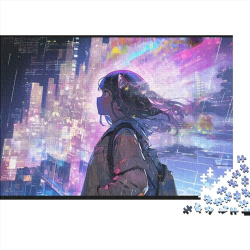 Wald-Puzzle for Erwachsene, lustiges 1000-teiliges Puzzle, Denkspiel, Stressabbau-Spielzeug, Heimdekoration(Style-4,1000pcs (75x50cm)) von SZTVECFW