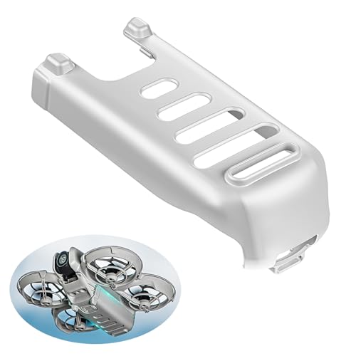 SZZCNOX Akku-Schutzhülle für DJI NEO Drohne, NEO Landing Gear Batterieschutzabdeckung und Höhenverbesserung Kickstand Drohne Zubehör Kompatibel mit DJI NEO (Grau) von SZZCNOX