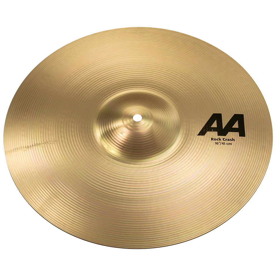 Sabian AA 16" Brilliant Rock Crash Crash-Becken von Sabian