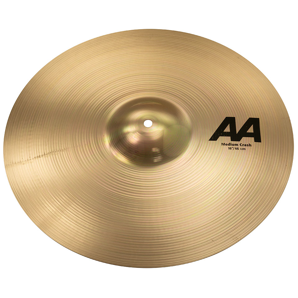 Sabian AA 18" Brilliant Medium Crash Crash-Becken Sabian AA 18" Brilliant Medium Crash Crash-Becken von Sabian