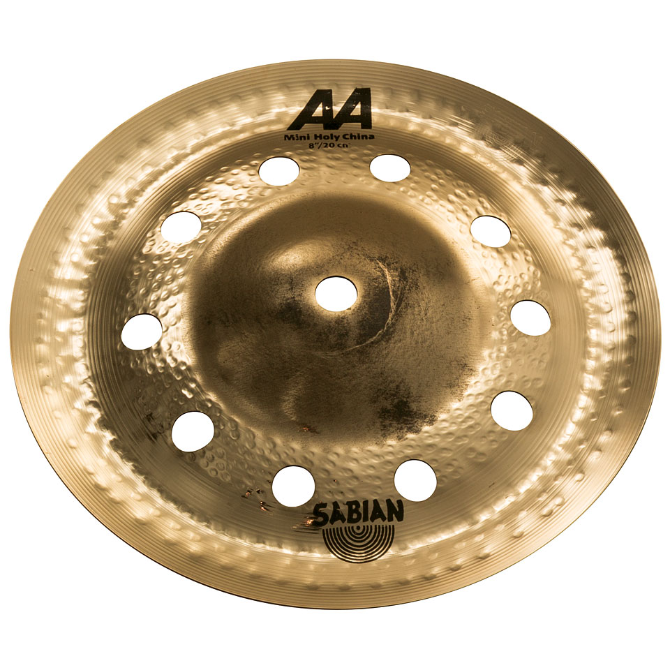 Sabian AA 8" Brilliant Mini Holy China China-Becken von Sabian