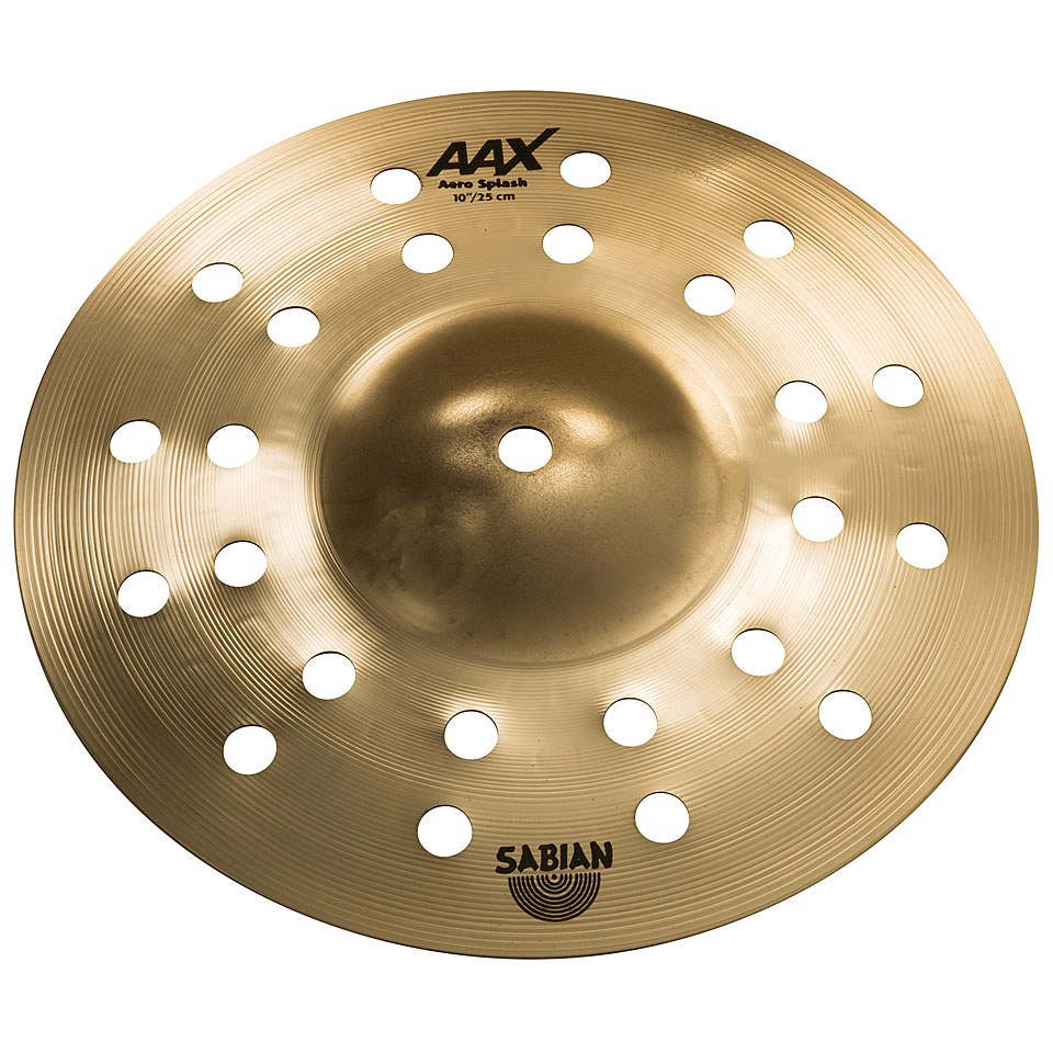 Sabian AAX 10" Brilliant Aero Splash Splash-Becken Sabian AAX 10" Brilliant Aero Splash Splash-Becken von Sabian
