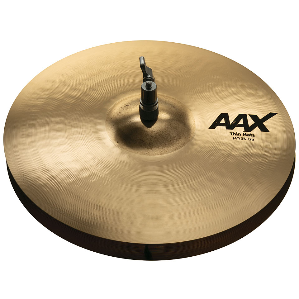 Sabian AAX 14" Brilliant Thin Hats Hi-Hat-Becken von Sabian