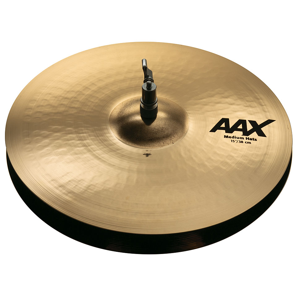 Sabian AAX 15" Medium Hats Brilliant Hi-Hat-Becken Sabian AAX 15" Medium Hats Brilliant Hi-Hat-Becken von Sabian