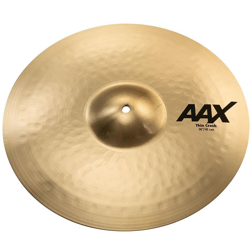 Sabian AAX 16" Brilliant Thin Crash Crash-Becken Sabian AAX 16" Brilliant Thin Crash Crash-Becken von Sabian