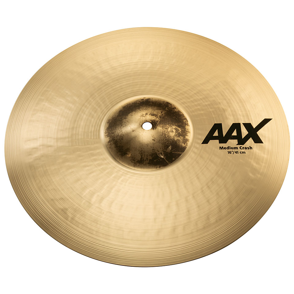 Sabian AAX 16" Medium Crash Brilliant Crash-Becken von Sabian