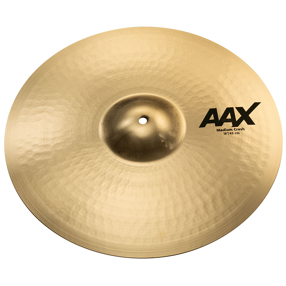 Sabian AAX 18" Medium Crash Brilliant Crash-Becken von Sabian