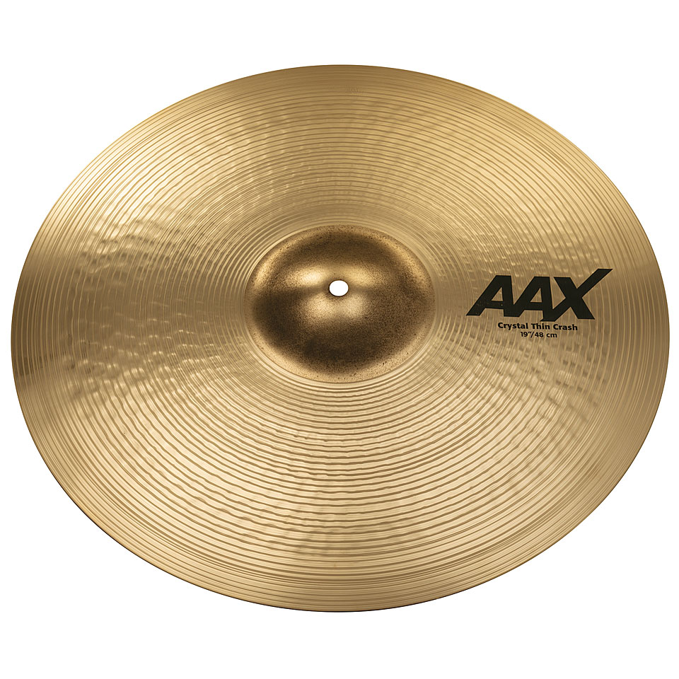 Sabian AAX 19" Crystal Thin Crash 21906XCC Crash-Becken von Sabian