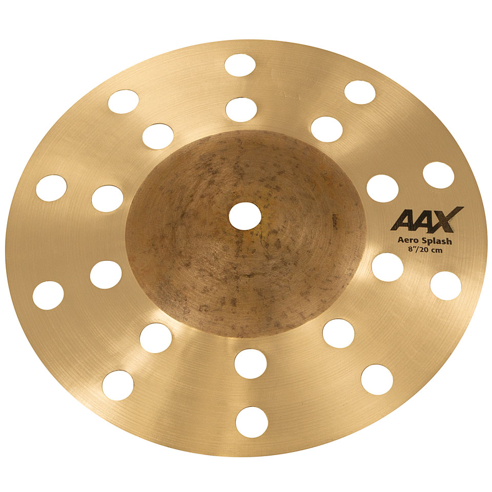 Sabian AAX 8" Aero Splash Natural Finish Splash-Becken Sabian AAX 8" Aero Splash Natural Finish Splash-Becken von Sabian