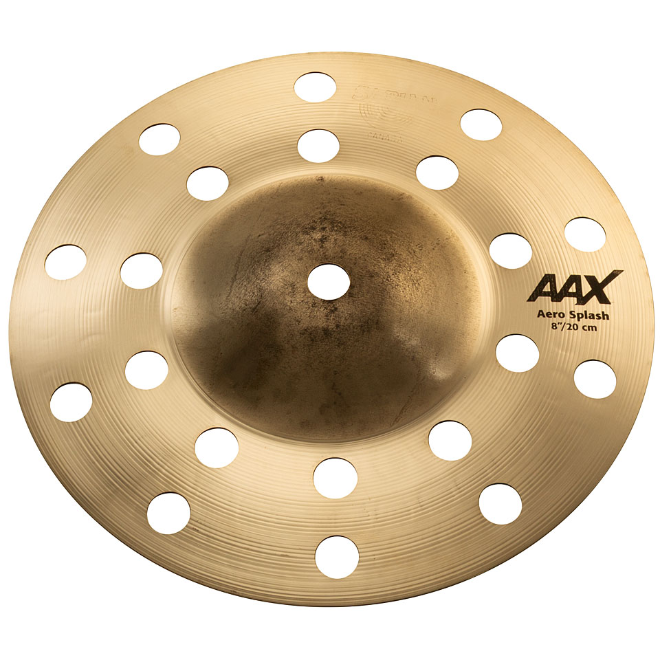 Sabian AAX 8" Brilliant Aero Splash Splash-Becken Sabian AAX 8" Brilliant Aero Splash Splash-Becken von Sabian
