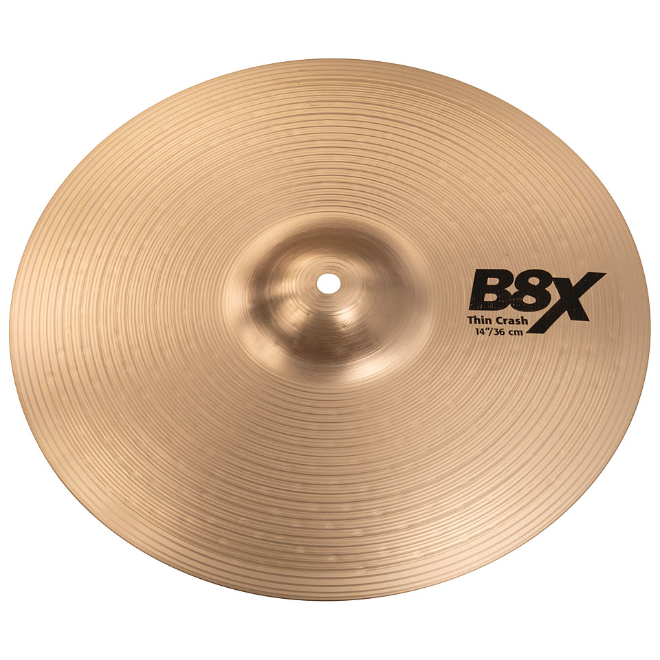 Sabian B8X 14" Thin Crash Crash-Becken Sabian B8X 14" Thin Crash Crash-Becken von Sabian