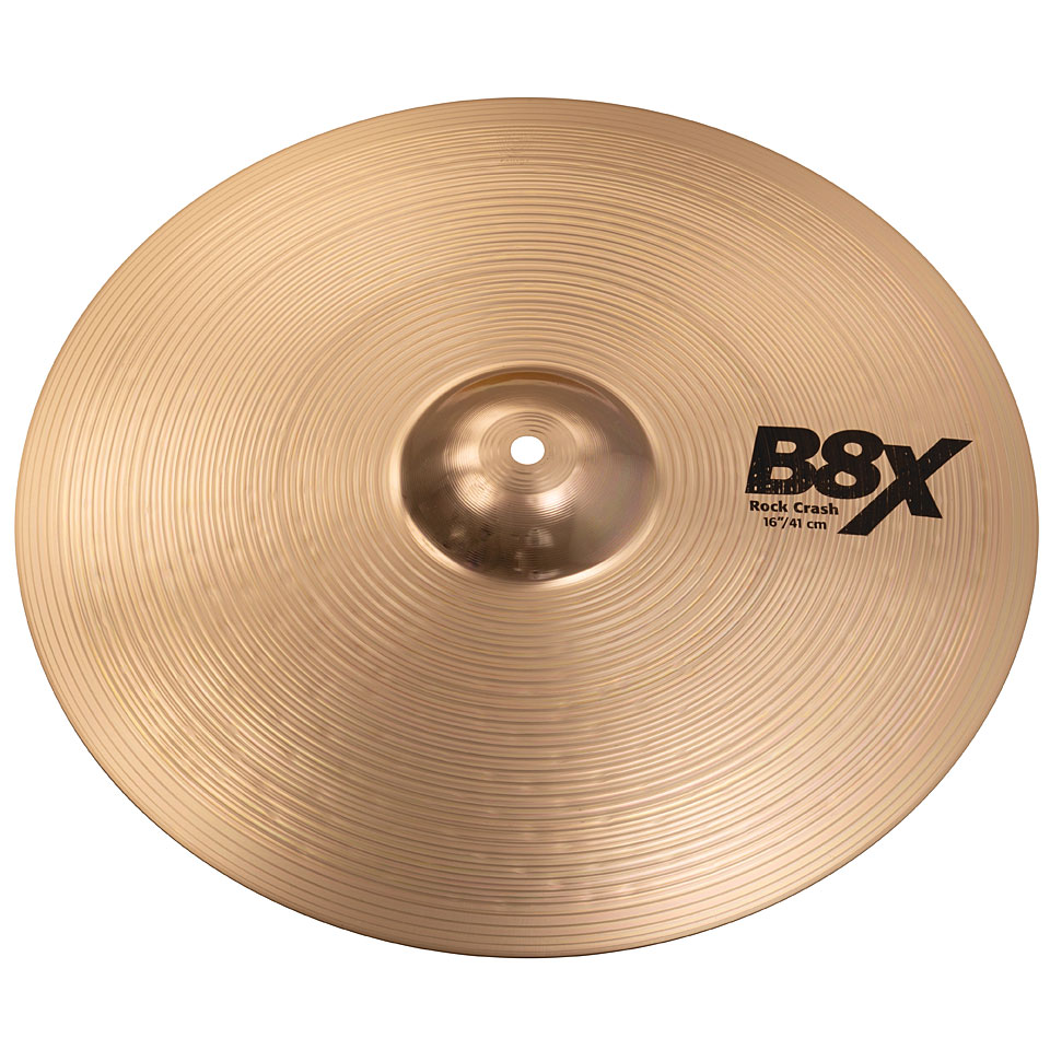 Sabian B8X 16" Rock Crash Crash-Becken Sabian B8X 16" Rock Crash Crash-Becken von Sabian