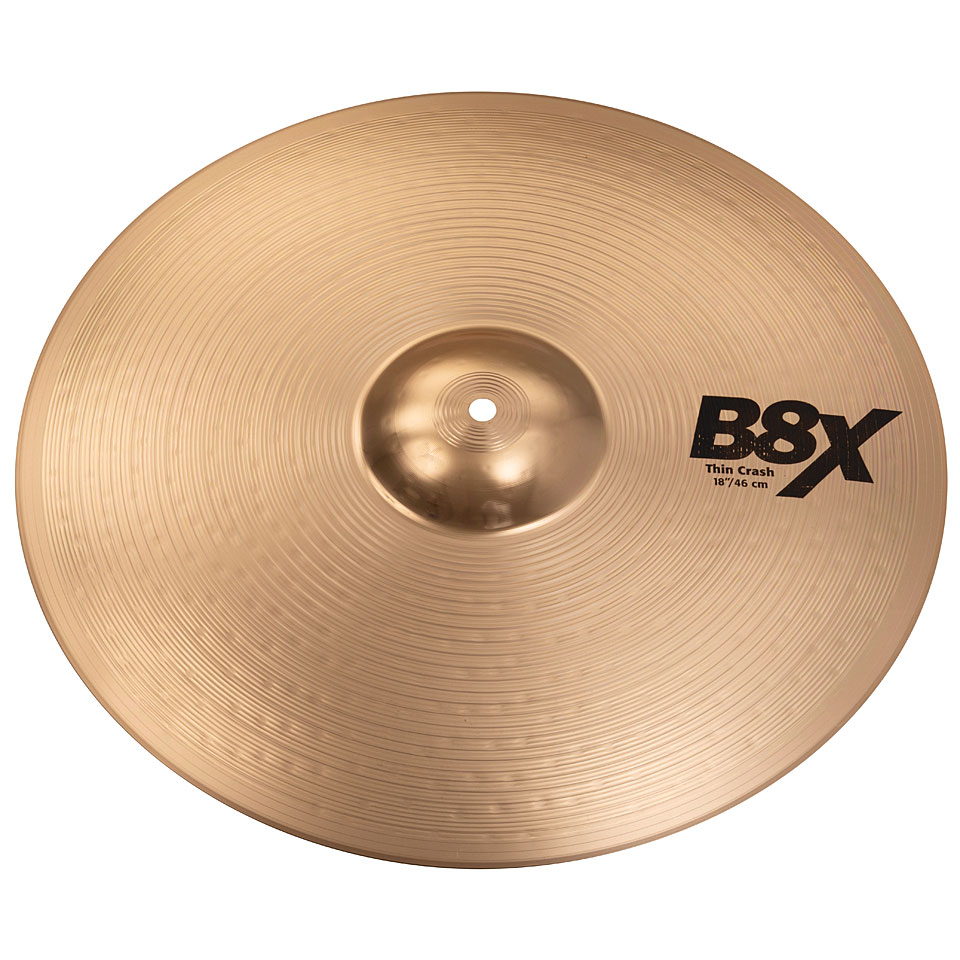 Sabian B8X 18" Thin Crash Crash-Becken Sabian B8X 18" Thin Crash Crash-Becken von Sabian