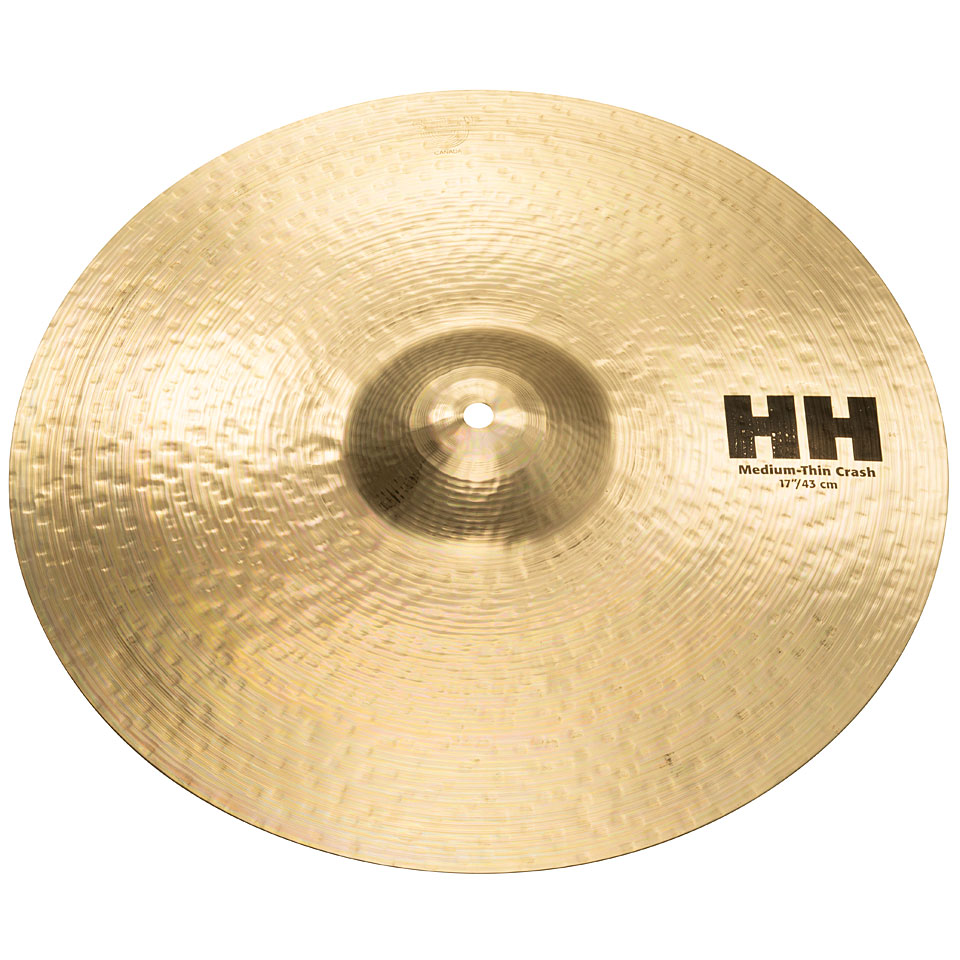 Sabian HH 17" Brilliant Medium Thin Crash Crash-Becken Sabian HH 17" Brilliant Medium Thin Crash Crash-Becken von Sabian