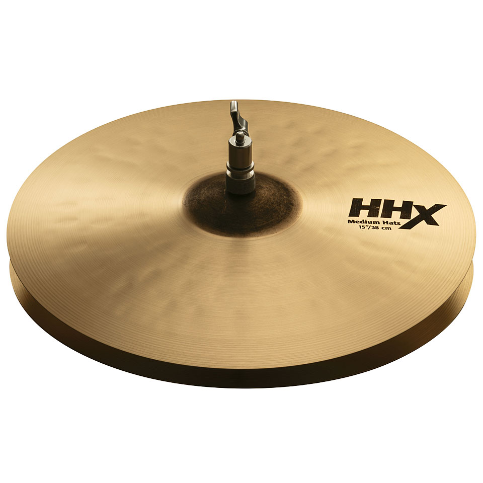 Sabian HHX 15" Medium Hats Hi-Hat-Becken Sabian HHX 15" Medium Hats Hi-Hat-Becken von Sabian