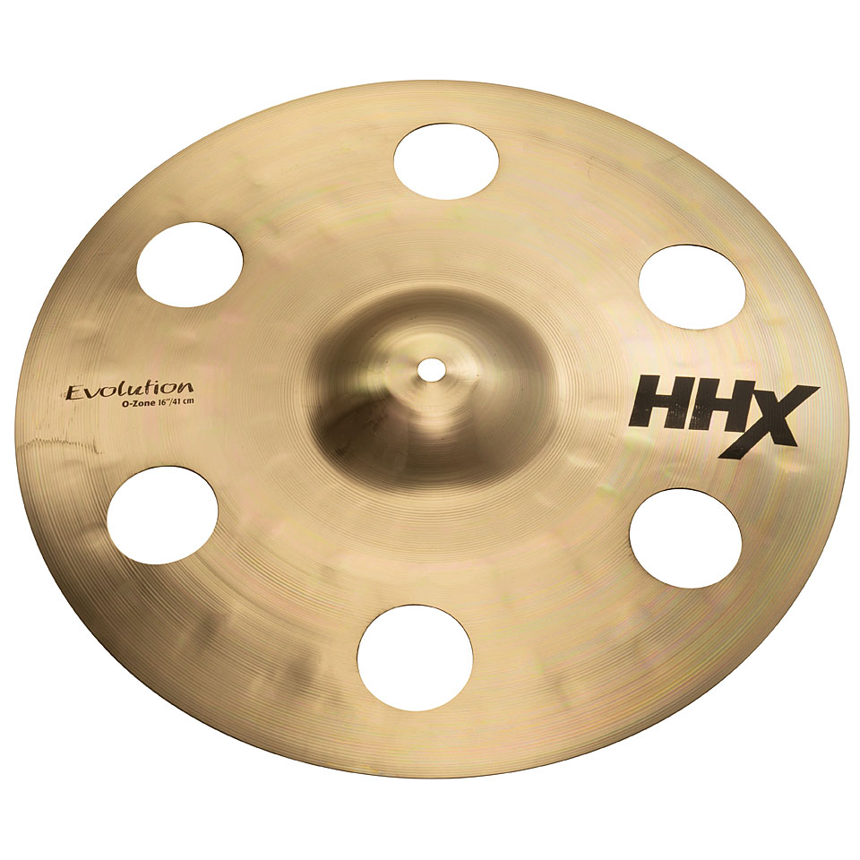 Sabian HHX Evolution 16" O-Zone Crash Crash-Becken Sabian HHX Evolution 16" O-Zone Crash Crash-Becken von Sabian