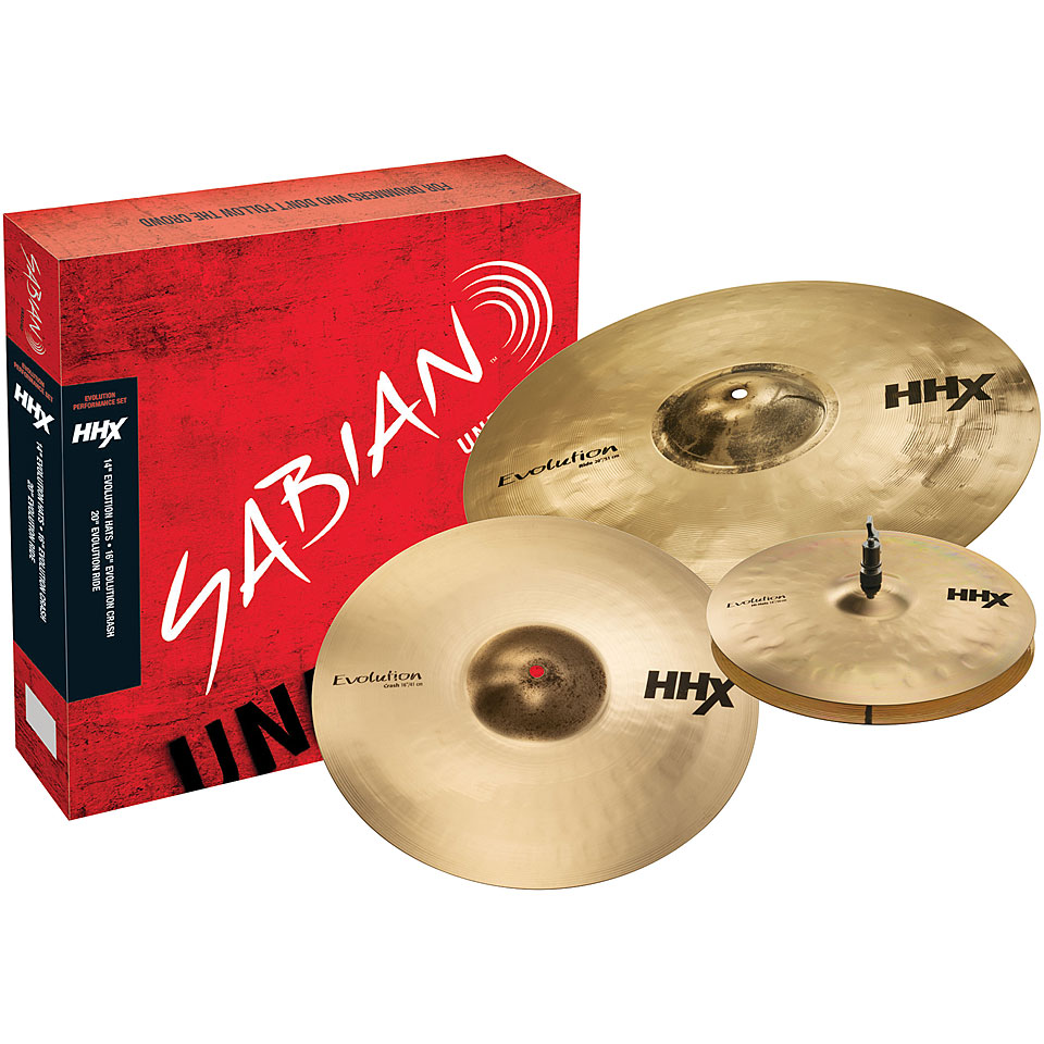 Sabian HHX Evolution Performance Set Becken-Set Sabian HHX Evolution Performance Set Becken-Set von Sabian