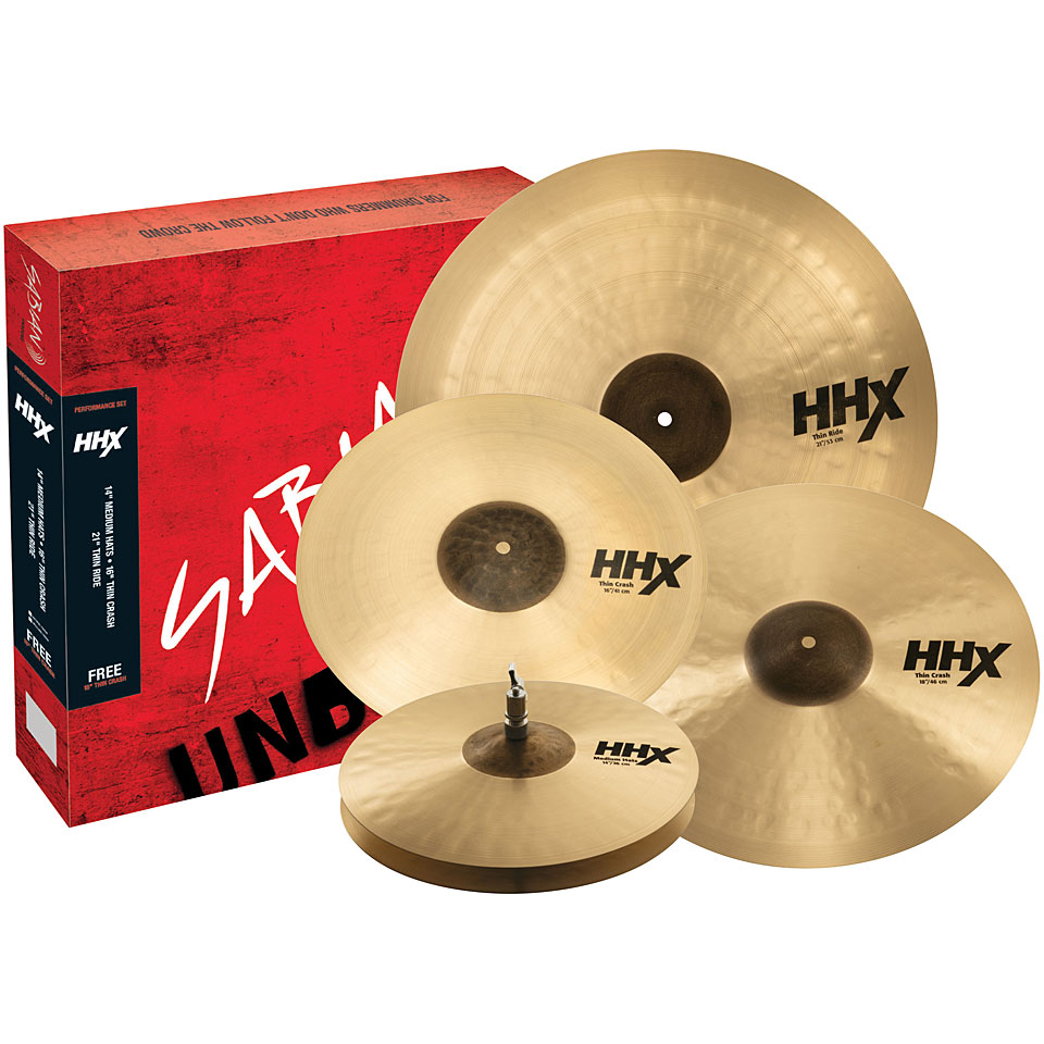 Sabian HHX Performance Set Becken-Set von Sabian