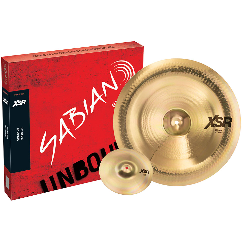 Sabian XSR Effects Pack Becken-Set Sabian XSR Effects Pack Becken-Set von Sabian