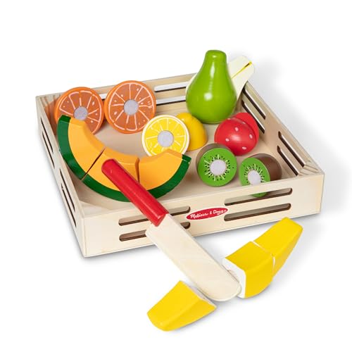 Melissa & Doug Früchte Zum Schneiden Aus Holz | Rolle spielen Essen Spielzeug | 3+ | Geschenk für Jungen oder Mädchen, Cutting fruit Melissa & Doug Früchte Zum Schneiden Aus Holz | Rolle spielen Essen Spielzeug | 3+ | Geschenk für Jungen oder Mädchen, Cutting fruit von Melissa & Doug