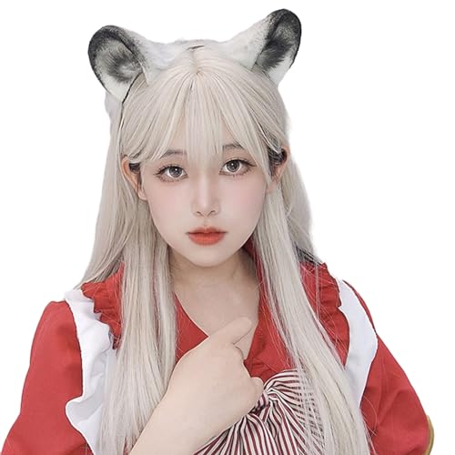 Saddgo Handgefertigtes Tierohr-Stirnband, Kostümzubehör für Damen und Mädchen, stilvolle Ergänzung für jeden Look, simuliertes Ohr-Stirnband von Saddgo