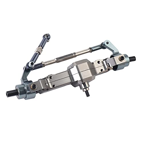 Sadkyer Metall Vorder und HinterradbrüCkenachsgetriebe für C14 C24 C34 C44 B14 B24 1/16 RC Upgrade Teile ZubehöR von Sadkyer