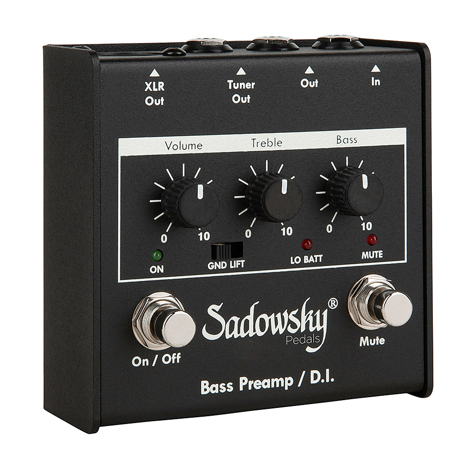 Sadowsky SBP-1 V2 Bass Preamp Effektgerät E-Bass Sadowsky SBP-1 V2 Bass Preamp Effektgerät E-Bass von Sadowsky
