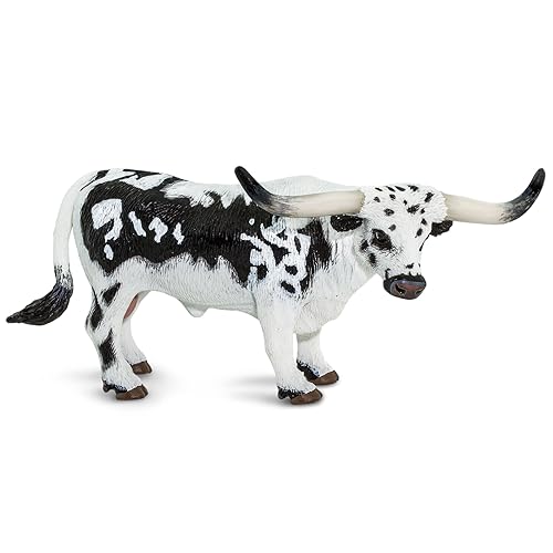 Safari Texas Longhorn-Bulle 13,9 cm | Nutztiere | Ungiftig und BPA-frei | Ungiftig und BPA-frei | Für Kinder ab 3 Jahren geeignet Ltd Safari Texas Longhorn-Bulle 13,9 cm | Nutztiere | Ungiftig und BPA-frei | Ungiftig und BPA-frei | Für Kinder ab 3 Jahren geeignet Ltd von Safari Ltd.
