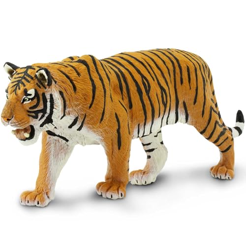 Safari Ltd. Sibirische Tigerfigur, realistische 26,7 cm große Figur, Lernspielzeug für Jungen, Mädchen und Kinder ab 1 Jahren von Safari Ltd.