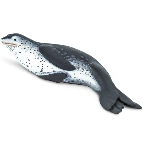 Safari Ltd. Leopardenrobbe 14,6 cm | Figur eines Meerestiers | Ungiftig und BPA-frei | Für Kinder ab 3 Jahren geeignet Safari Ltd. Leopardenrobbe 14,6 cm | Figur eines Meerestiers | Ungiftig und BPA-frei | Für Kinder ab 3 Jahren geeignet von Safari Ltd.