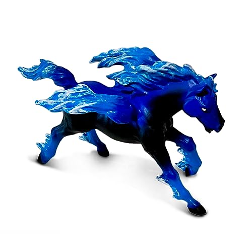 Safari Mythische Königreiche Ltd Pegasus Figur Blau Spielzeug für Jungen und Mädchen ab 3 Jahren, Fantasiefigur von Safari Ltd.