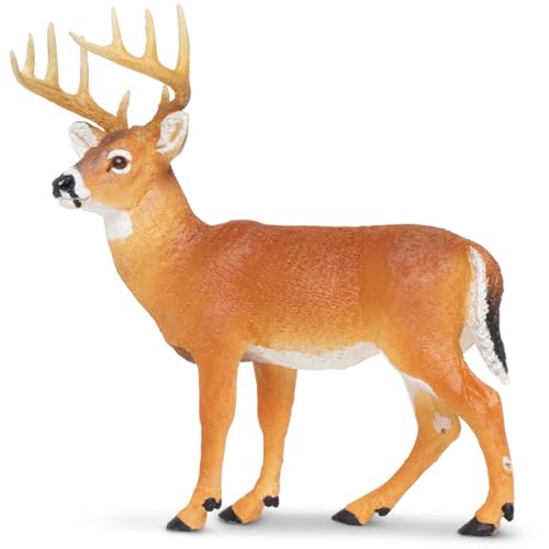 Safari S180029 Wild North American Wildlife dreibinden Buck Miniatur von Safari Ltd.