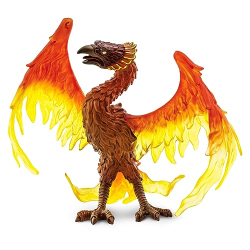 Safari s801329 Mythische Realms Phoenix Miniatur, Lila, Rot und Gelb von Safari Ltd.