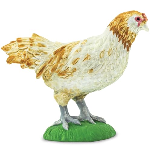Safari Ameraucana-Hühnerfigur | 2,25“ realistisches Modell | Ungiftig und BPA-frei | Für Kinder ab 3 Jahren geeignet Ltd von Safari Ltd.