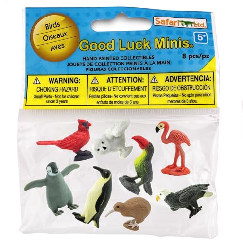 Safari 100217 Good Luck Minis Fun Packungen Birds Miniatur von Safari Ltd.