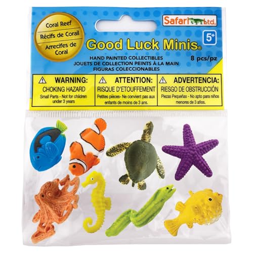 Safari 100225 Good Luck Minis Fun Packungen Coral Reef Miniatur von Safari Ltd.