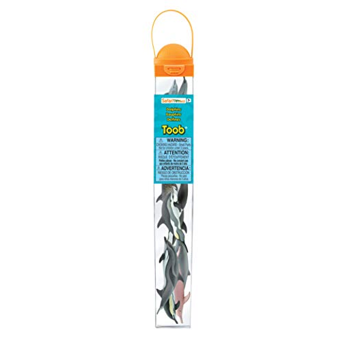 Safari 10 Miniatur-Delfinfiguren | Ungiftig und BPA-frei | Für Kinder ab 3 Jahren geeignet Ltd von Safari Ltd.