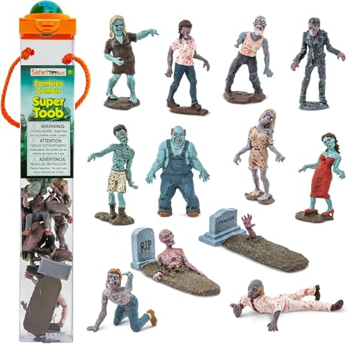 Safari 686004 Super Toobs Zombies Miniatur von Safari Ltd.