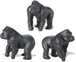 Safari Ltd. - Good Luck Minis - Glücksminis - Gorillas 5 Stück von Safari