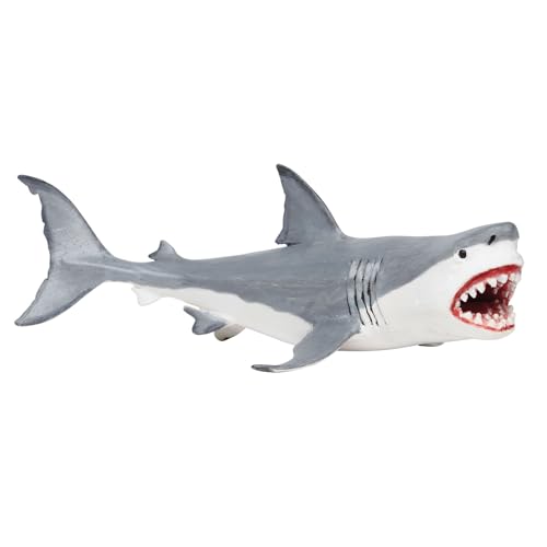 Safari Ltd. S303329 Wild Safari Dinosaurier Megalodon, Weiss/opulenter Garten, Small von Safari Ltd.