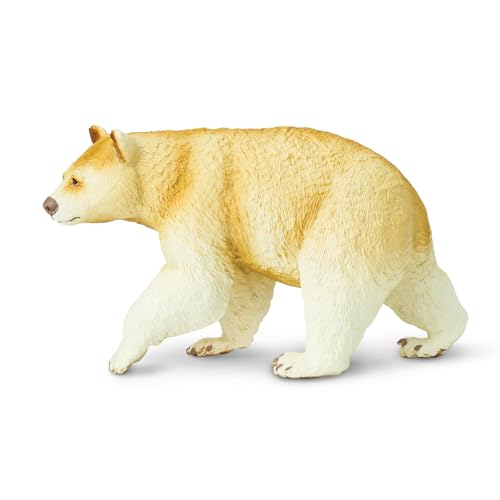 Safari Ltd. Kermode Bär 11,4 cm | Tierspielzeug | Ungiftig & BPA-frei | Für Kinder ab 3 Jahren geeignet von Safari Ltd.