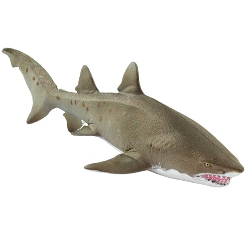 Safari Tiger Sand Shark 9cm | Ungiftig und BPA-frei | Für Kinder ab 3 Jahren geeignet Ltd Safari Tiger Sand Shark 9cm | Ungiftig und BPA-frei | Für Kinder ab 3 Jahren geeignet Ltd von Safari Ltd.