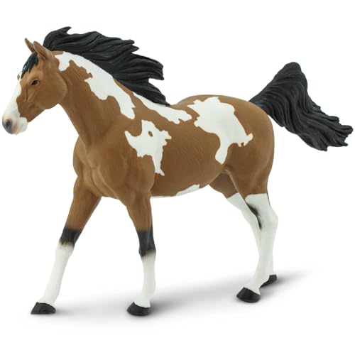 Safari s152405 Wings of The World Pinto Mustang Hengst Miniatur von Safari Ltd.